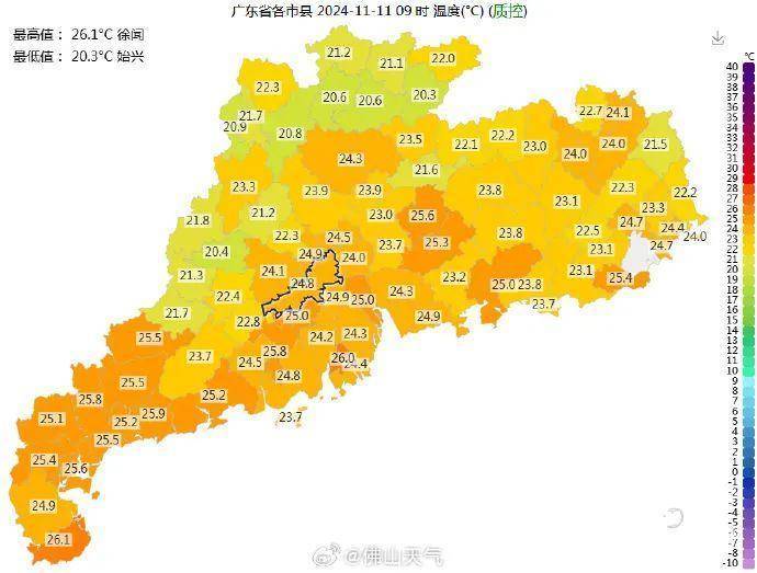 气温再次回升！佛山或创造1961年以来“最长夏季”